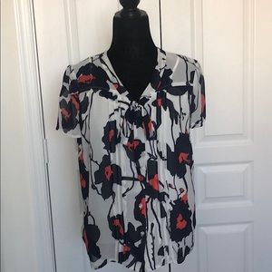 Women’s Sheer Blouse with Cami attached inside